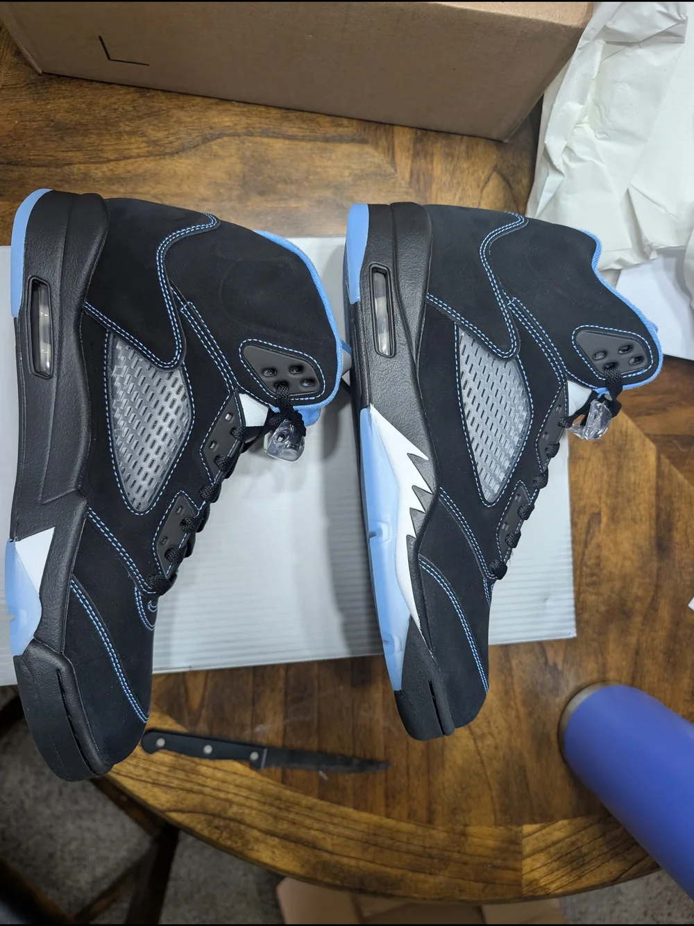 Nike Air Jordan 5 Retro 'Black Carolina'